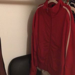 Red jacket